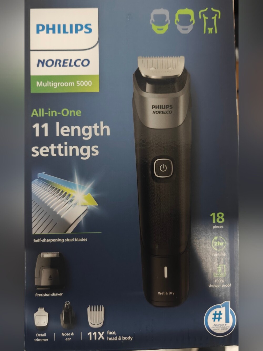 Philips Norelco Multigroom 5000 All-in-One Trimmer